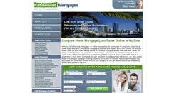 Desktop Screenshot of nationwidemortgages.net